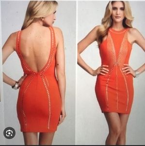 Bebe Addiction Studded Dress